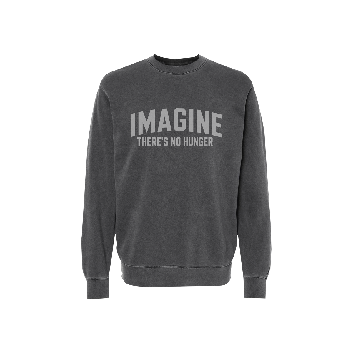 John Lennon Imagine There’s No Hunger Crewneck Sweatshirt