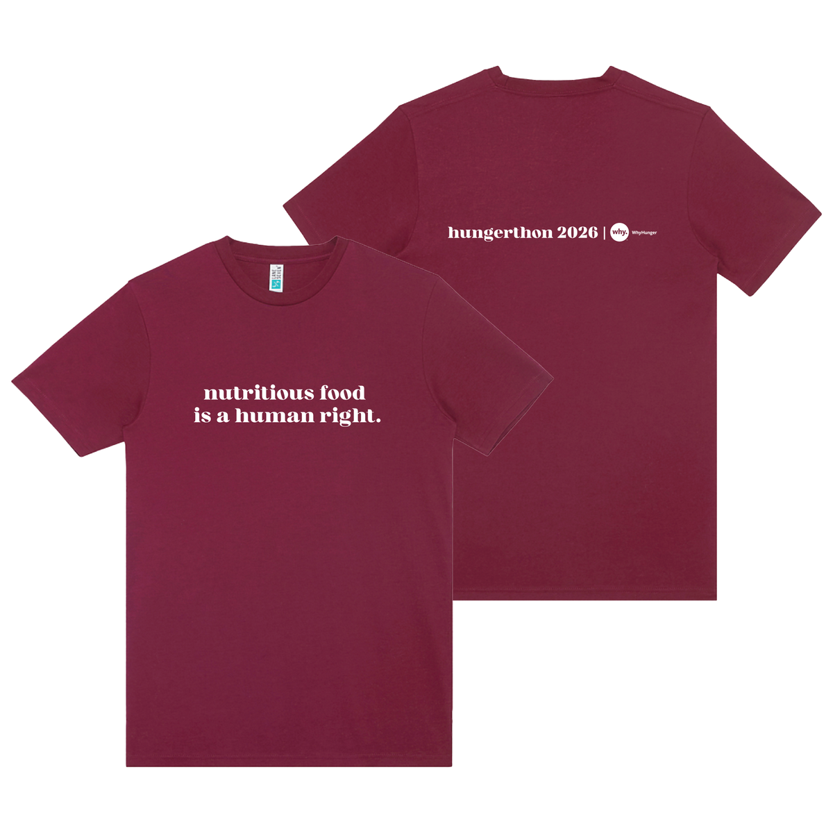 Hungerthon 2026 “Nutritious Food Is a Human Right” Tee